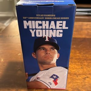 Michael Young- Texas Rangers 50th Anniversary Series Bobblehead